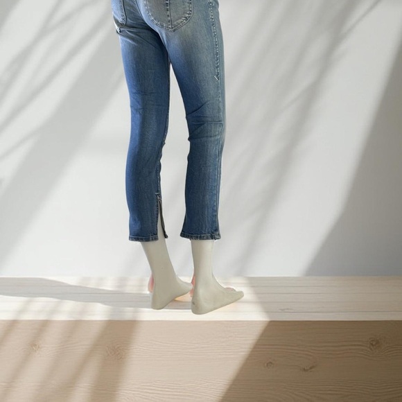 Diesel Zivy Women's Blue Distressed Jeans - size 28 - gently worn! - Picture 6 of 6